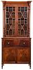 Southern Late Federal Mahogany Desk and Bookcase