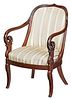 Historic Millford D. Phyfe & Son Carved Armchair