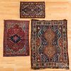 Three Oriental mats, early/mid 20th c.