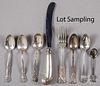 Silver flatware, mostly sterling, 92.7 ozt.