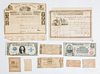 Early paper currency, to include colonial notes
