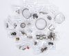 Collection of sterling silver jewelry.