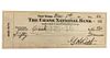 Autographed Babe Ruth Dual Signed 1946 Check PSA /