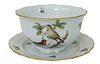 Herend Rothschild Bird Porcelain Cup & Saucer