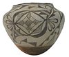 Native American Acoma Ceramic Pottery Vase