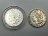1878-S and 1896 Morgan Silver Dollar Coin Lot