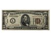 1934A Five Dollar Hawaii Federal Reserve Note Curr