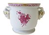 Herend Chinese Bouquet Raspberry Porcelain Vase