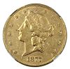 1877 $20 Liberty Head Double Eagle Gold Coin