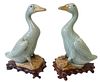 Late 19th Century Chinese Green Glazed Ducks