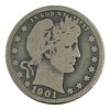 1901-O Barber Half Dollar Coin