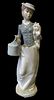 Nadal by Lladro Lady with Dog Porcelain