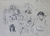 Raphael Soyer Etching on Paper Hand Signed