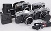 Group of 4 Kowa 35mm SLR Cameras
