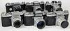 KW Group of 3 Praktica FX 35mm SLR Cameras, M42