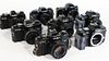 Group of 8 Minolta 35mm SLR Cameras