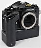 Nikon FE Black Body SLR Camera Body