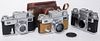 Group of 3 Zeiss Ikon Contax III 544/24 Cameras