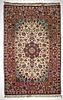 Very Fine Silk Isfahan Carpet, c.1970