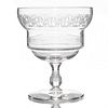 11 ETCHED GLASS DESSERT CUPS