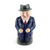CLIFF CORNELL (DARK BLUE SUIT, SMALL) - ROYAL DOULTON TOBY JUG