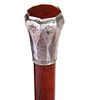 Silver and Carnelian Cane