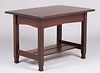 Stickley Brothers One-Drawer Library Table c1910