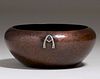 Kalo Hammered Copper Closed Bowl c1910