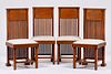 Set of 4 Contemporary Frank Lloyd Wright Chairs