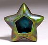 Weller Pottery Sicard Star-Shaped Dish c1905