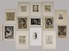 A Collection of Thirteen Old Master School Etchings, 18th/19th Century.