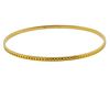 Tiffany &amp; Co Vintage 14k Gold Bangle Bracelet 