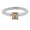18K Gold 1.06ct Fancy Diamond Engagement Ring