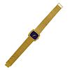 Piaget 18k Gold Lapis Dial Watch 