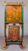 A Chinese Lacquered Prayer Wheel, 20th Century.