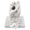 CELESTE BEJARANO, A Gabriel, Signed, Sculpture, emptied in resin 3 / 7 marble base, 9.4 x 8 x 7.6" (24 x 20.5 x 19.5 cm total), Certificate