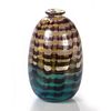 William Carlson (b. 1950) Vase, Colored glass.