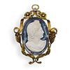 Antique 14k Gold and Cameo Pendant/Brooch