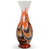 Murano Glass Flame Vase