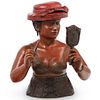 Bronze Elegant Women Bust Sculpture