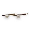Pair Gold and Pearl Cufflinks