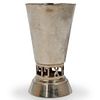 Silver Plated Judaica Kiddush Cup