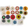 (21 Pc) Continental Vintage Poker Chips