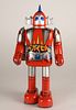 Japanese Popy Ironmen Kyodyne Skyzel Tin Robot Toy
