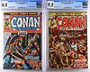 Marvel Conan the Barbarian #23 #24 CGC 6.5 9.4