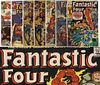 7PC Marvel Comics Fantastic Four #44-#100 Group