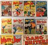 8 DC Comics Golden Age Mutt Jeff Gang Busters Lot