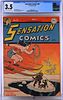 DC Comics Sensation Comics #65 CGC 3.5