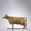 Molded Sheet Copper Cow Weathervane