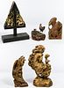 Asian Style Carved Animal Figurine Assortment